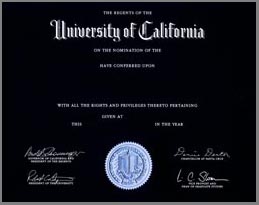 California diploma